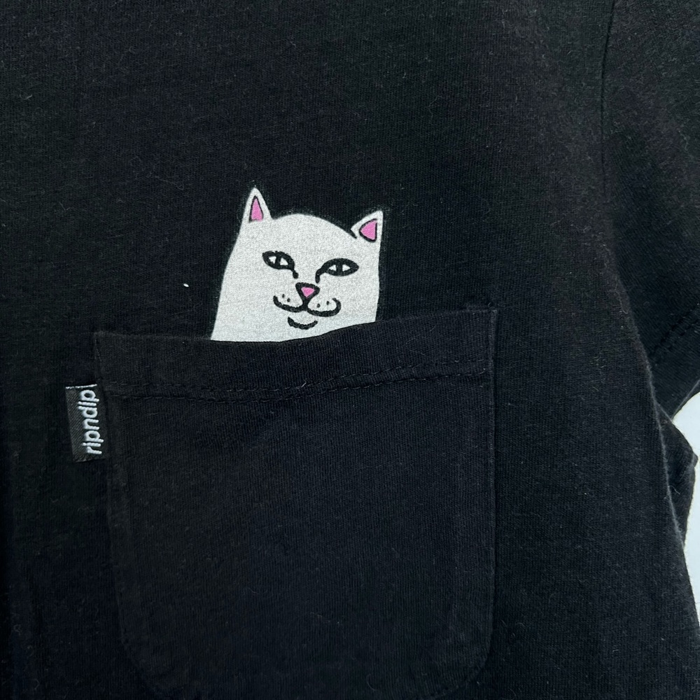 Funny Ripndip cat tshirt